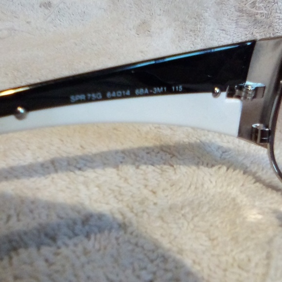 Prada Silver Pilot Glasses, SPR75G, 6BA-3M1, 64*14 / 115. - Picture 5 of 13